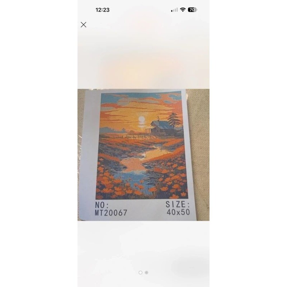 Brand New Landscape Paint by Numbers Painting Kit,